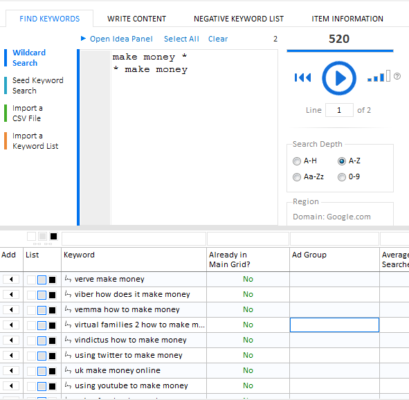 Keyword Researcher Pro 13.243 for windows download