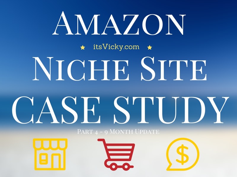 Amazon Niche Case Study, 9 Month Update 