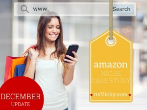 December Update for My Amazon Niche Site, 10 Month Case Study Update