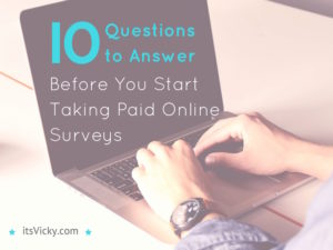 10 Questions to Answer Before You Start Taking Paid Online Surveys