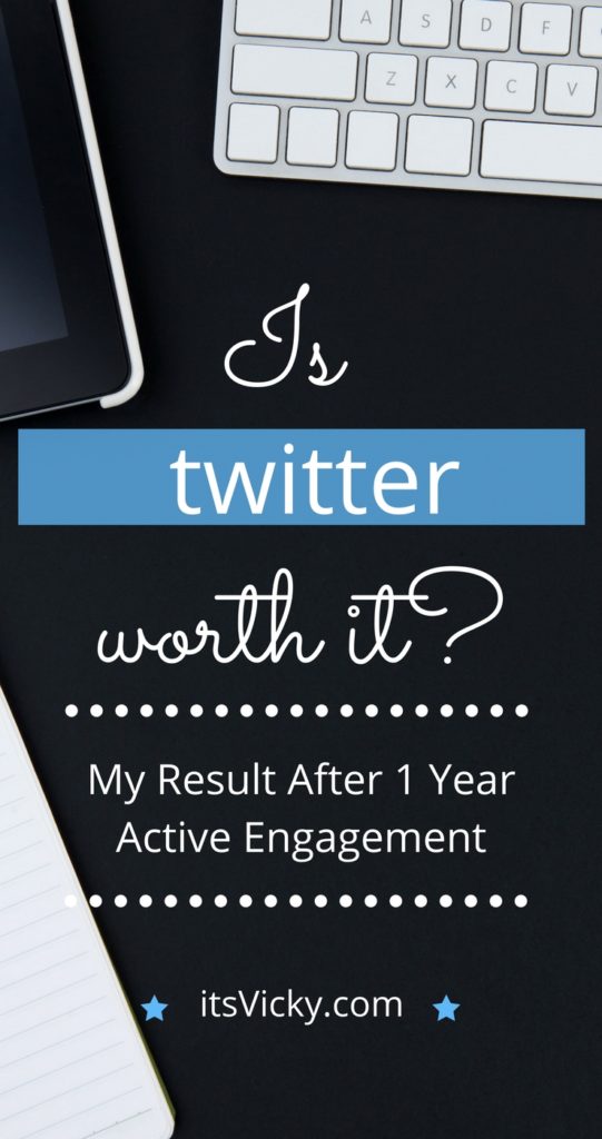 Itsvicky Twitter Is Twitter Worth It? – My Result After 1 Year Active Engagement - itsVicky