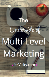 The Underside of Multi-Level Marketing