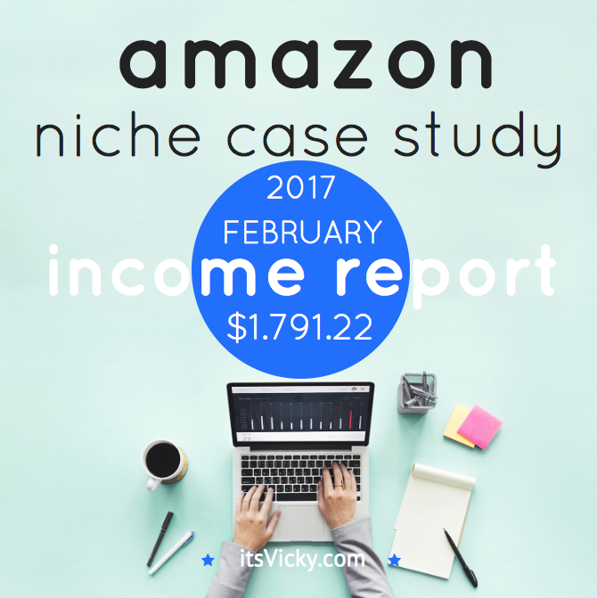 Case Study – Amazon Associate Income Report February 2017