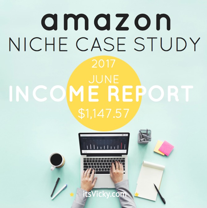 Amazon Case Study Income Report for June 2017