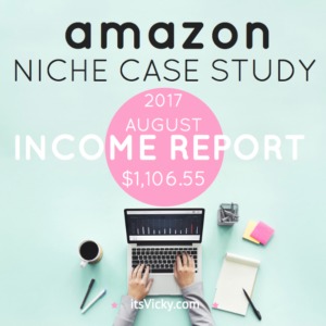 Case Study – Amazon Associate Income Report August 2017