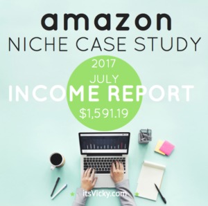 Case Study – Amazon Associate Income Report July 2017