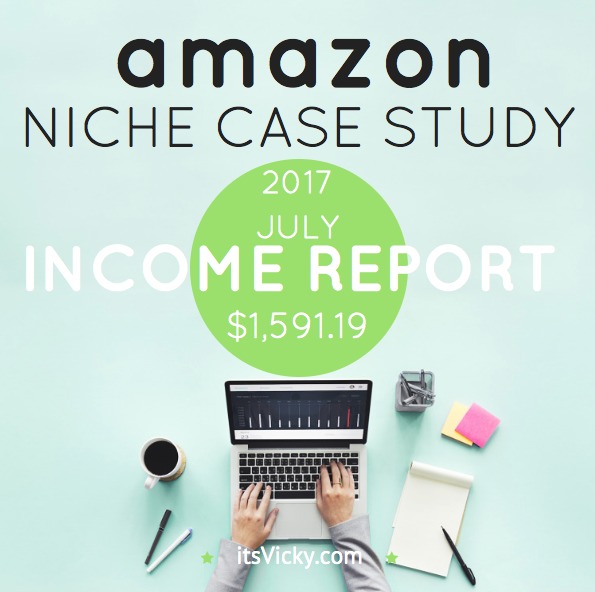 Case Study – Amazon Associate Income Report July 2017