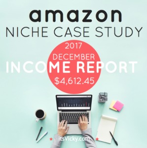 Case Study – Amazon Associate Income Report December 2017