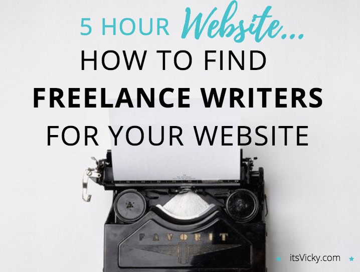 5 Hour Website – How to Find Freelance Writers for Your Website