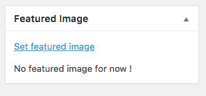 wordpress featured image size